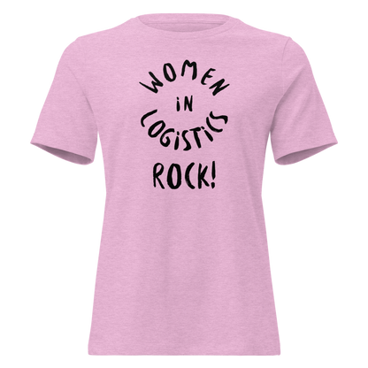 Women in Logistics Rock! T-Shirt