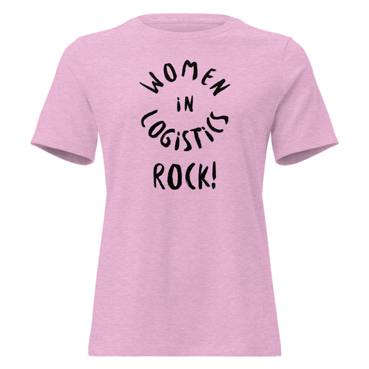 Women in Logistics Rock! T-Shirt